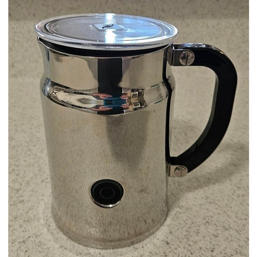 Nespresso Milk Frother *NO BASE - PITCHER & TOP ONLY NOT TESTED FOR PARTS*
